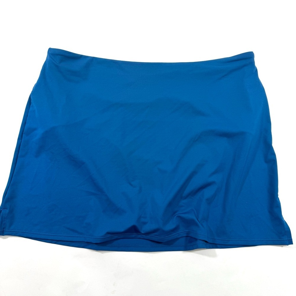 Athleta Tidal Swim Skirt Size XL Dark Lapis Blue